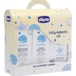 Chicco Baby Set Moments Bagno Shampoo Colonia
