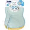 Chicco Bavaglini Neonati Azzurro 2 Pezzi