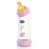 Chicco Biberon Benessere Angolato Polipropilene Silicone Girl 250 ml