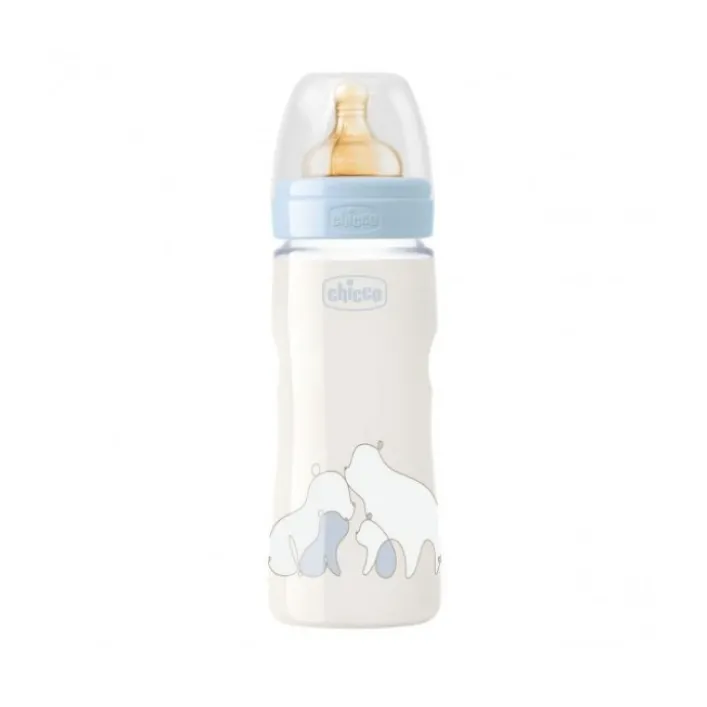Chicco Biberon Original Touch con Tettarella in Caucciu' 330 ml Boy