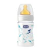 Chicco Biberon Well Being Vetro Caucciu' Boy 150 ml