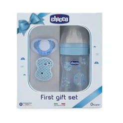 Chicco Cofanetto Nascita Biberon Benessere Azzurro per Bambino