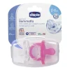 Chicco Gommotto Physio Bimba in Silicone 0 - 6 mesi 2 Pezzi