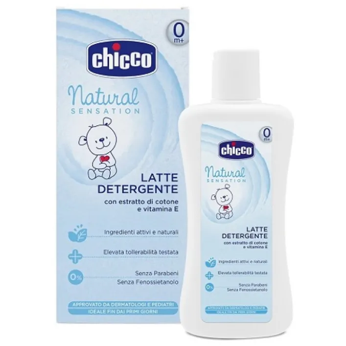 Chicco Natural Sensation Latte Detergente 200 ml