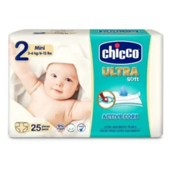 Chicco Pannolini Ultra Mini 3 - 6 kg 25 pezzi