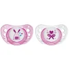 Chicco Physio Air Succhietto Caucciu' Girl 0 - 6 mesi 2 Pezzi