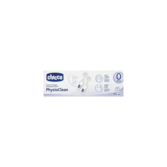 Chicco PhysioClean Soluzione 0 mesi+ 10 Flaconcini 5 ml