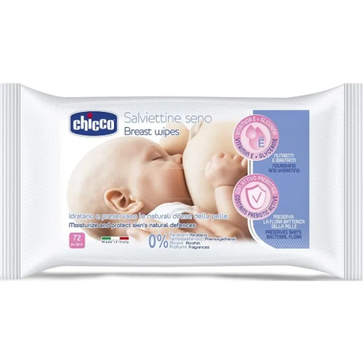 Chicco Salviette Seno 72 pezzi