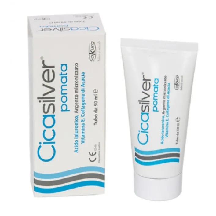 Cicasilver Pomata Cicatrizzante Lesioni Cutanee 50 ml