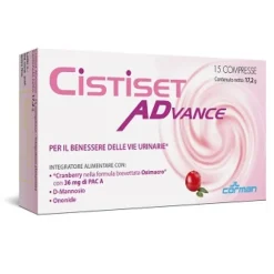 Cistiset Advance 15 Compresse - Integratore Vie Urinarie
