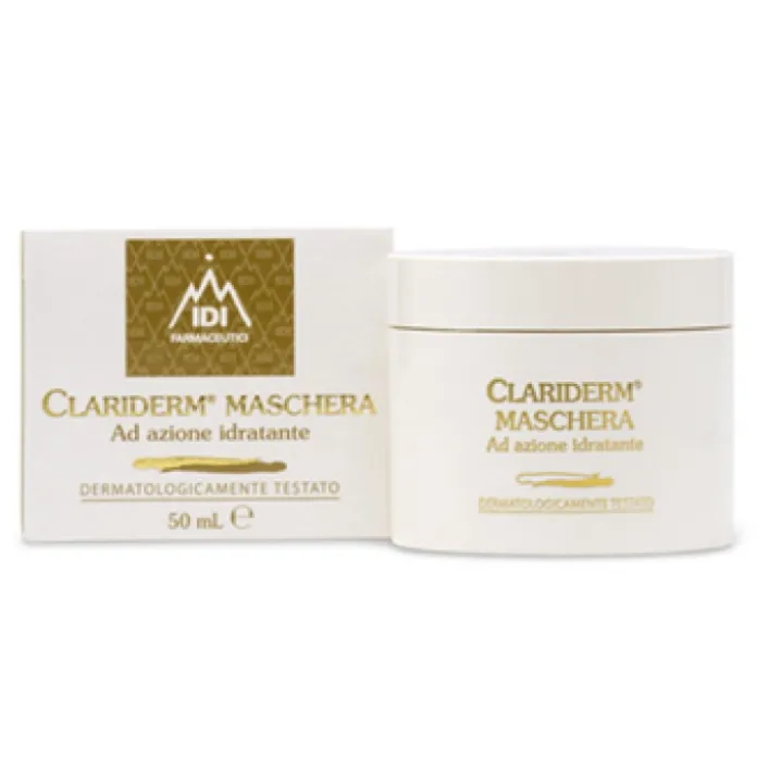 Clariderm Maschera Idratante Viso 50 ml