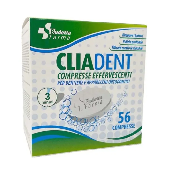 Cliadent Igiene Protesi 56 Compresse Effervescenti