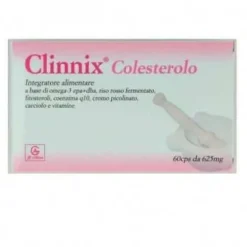 Clinnix Colesterolo 60 Capsule - Integratore per il Colesterolo