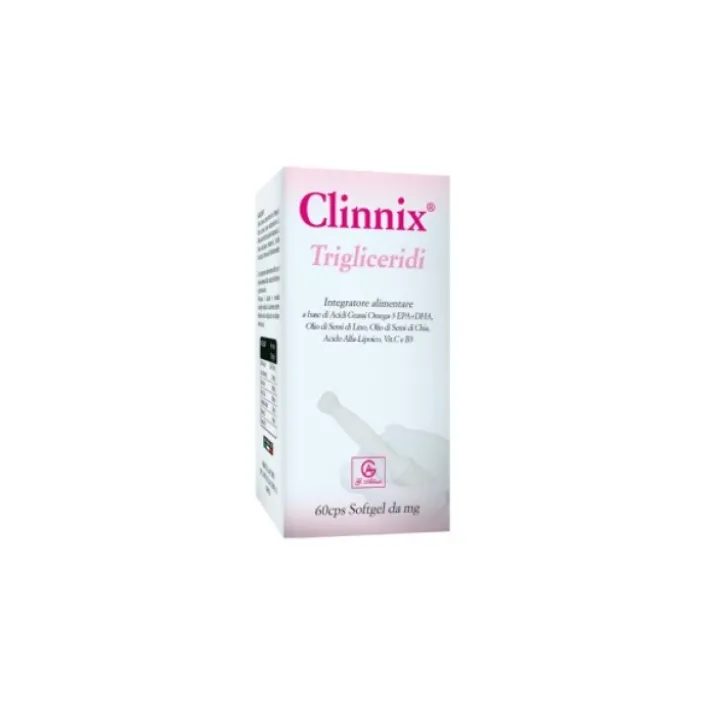 Clinnix Trigliceridi 60 Capsule - Integratore per il Colesterolo