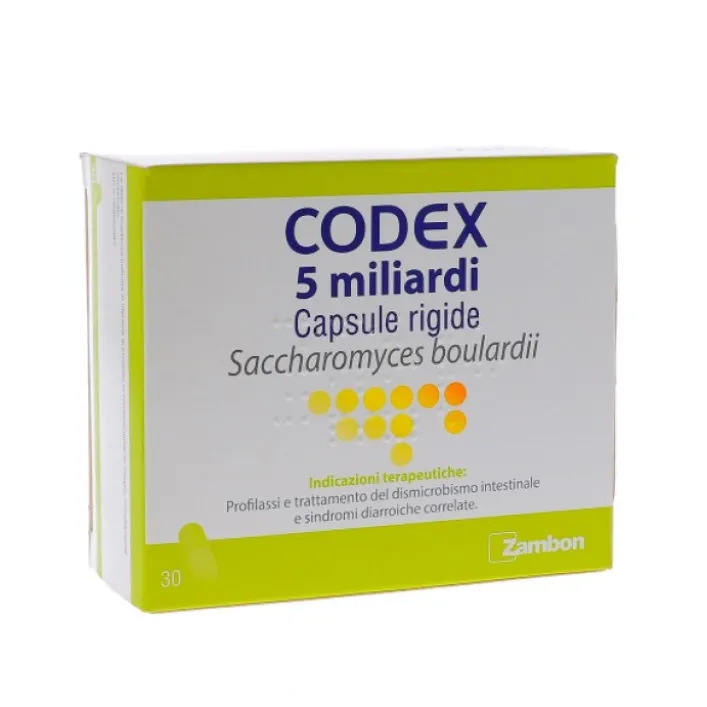 Codex 5 Miliardi 250 mg 30 Capsule