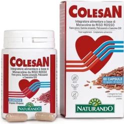 Colesan 60 Capsule - Integratore per il Colesterolo