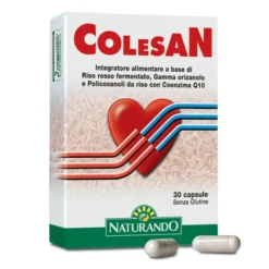 Colesan 30 Capsule - Integratore per il Colesterolo