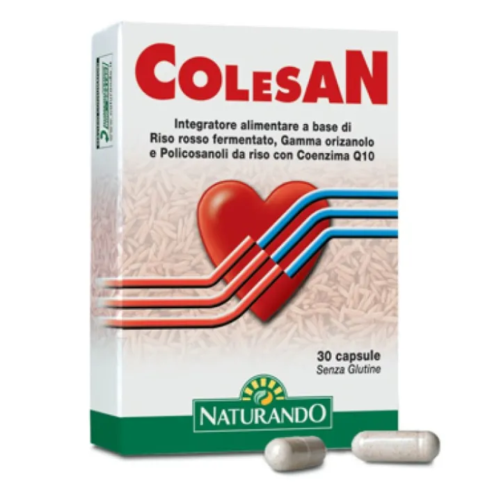 Colesan 30 Capsule - Integratore per il Colesterolo
