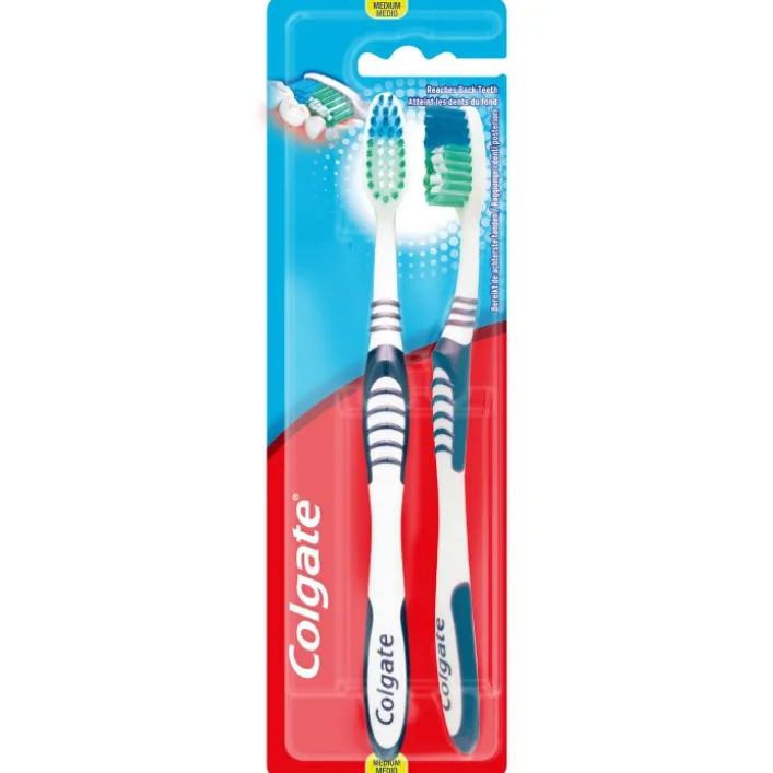 Colgate Spazzolino Medio 2 pezzi