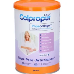Colpropur Lady Pesca 340 grammi - Integratore Benessere Pelle Ossa e Articolazioni