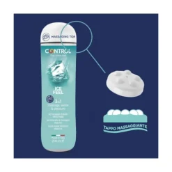 Control Ice Feel Massage Gel Effetto Freddo 200 ml