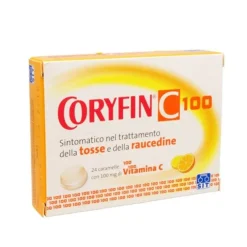 Coryfin C 100 Vitamina C 6,5 mg + 112,5 mg Tosse 24 Caramelle