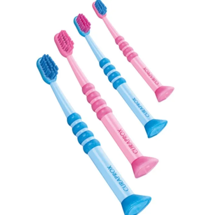 Curaprox Baby ToothBrush Spazzolini Rosa 2 pezzi