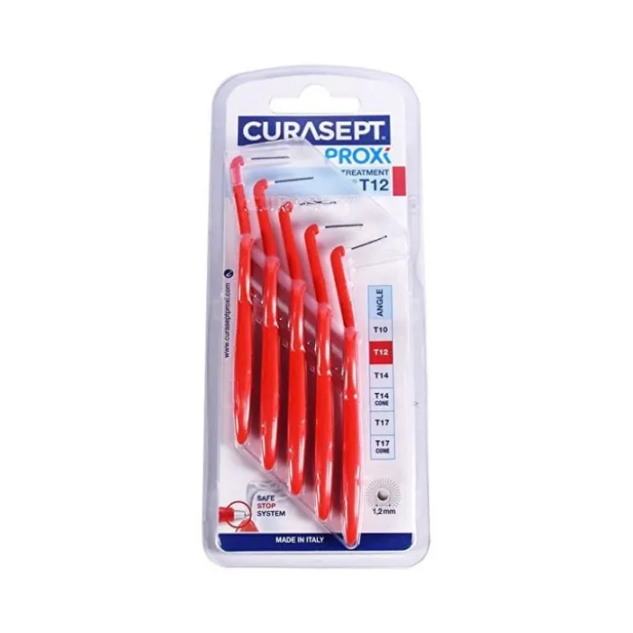 Curasept Proxi Scovolino Angolare T12 Rosso 5 Pezzi