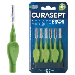 Curasept Proxi T17 Scovolino Conico Verde 6 Pezzi