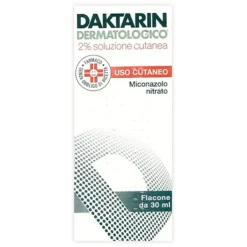 Daktarin Dermatologico Soluzione Cutanea 2% Miconazolo Flacone 30 ml