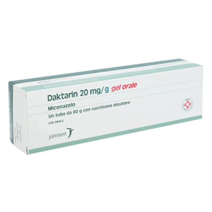 Daktarin Gel Orale 80 grammi Farma 1000