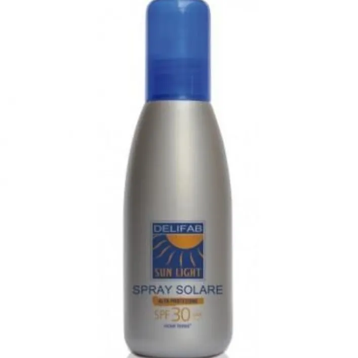 Delifab Sun Light SPF 30 Protezione Solare Corpo Pelli Sensibili Delicate 150 ml
