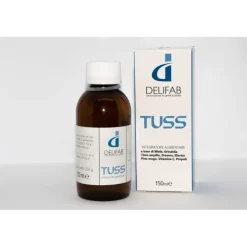 Delifab Tuss Sciroppo 150 ml - Integratore Contro la Tosse
