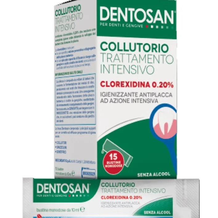 Dentosan Trattamento Mese Collutorio Monodose 0,20% 15 Buste