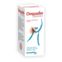 Dequadin Soluzione per Mucosa Orale 0,5% Dequalinio Cloruro 28 ml