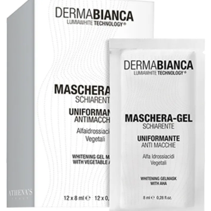 Dermabianca Maschera Gel Schiarente Uniformante 12 pezzi