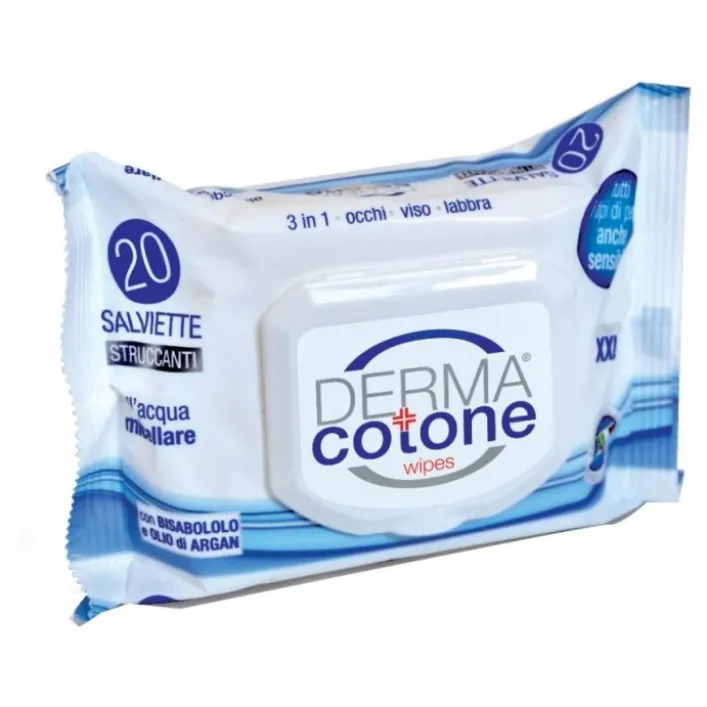 Dermacotone Salviettine all'Acqua Micellare 20 pezzi