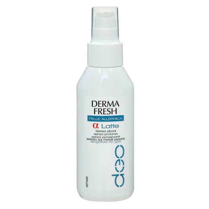 Dermafresh Alfa Deodorante Latte Spray per Pelle Allergica 100 ml