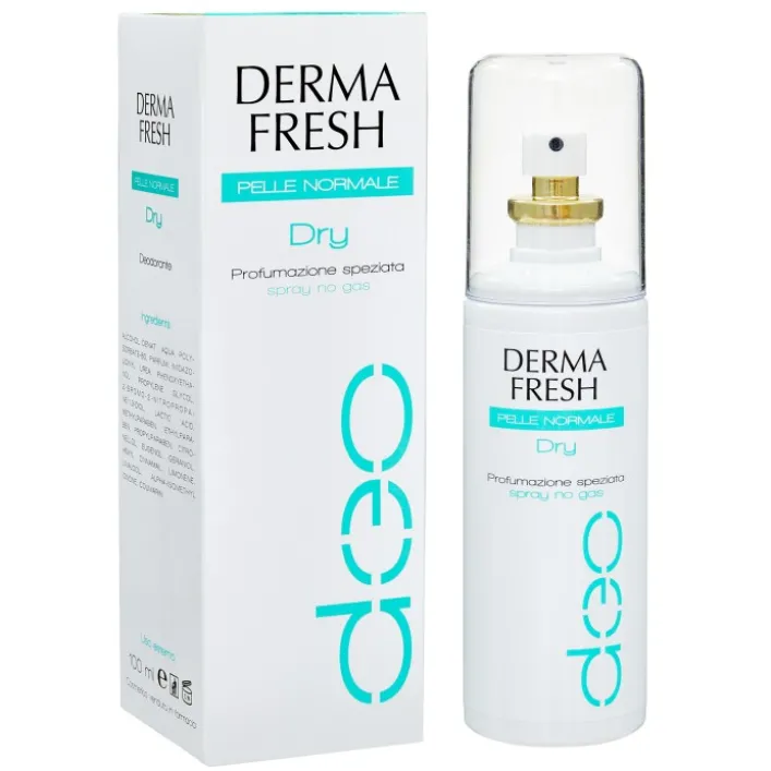 Dermafresh Deodorante Dry per Pelle Normale Spray 100 ml