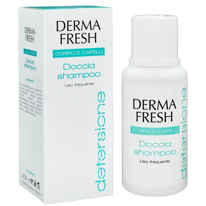 Dermafresh Detergente Shampoo Doccia Corpo e Capelli 200 ml