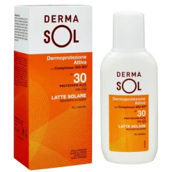 Dermasol Solare Latte SPF 30 Protezione Media 150 ml