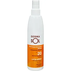 Dermasol Solare Latte Spray Corpo SPF 20 200 ml