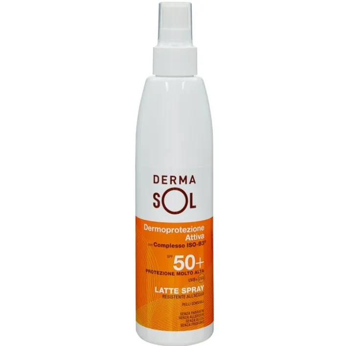 Dermasol Solare Spray Corpo SPF 50+ 200 ml