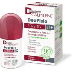 DermoVitamina Calmilene DeoFisio Sensitive 24+ Deodorante Roll-On 75 ml