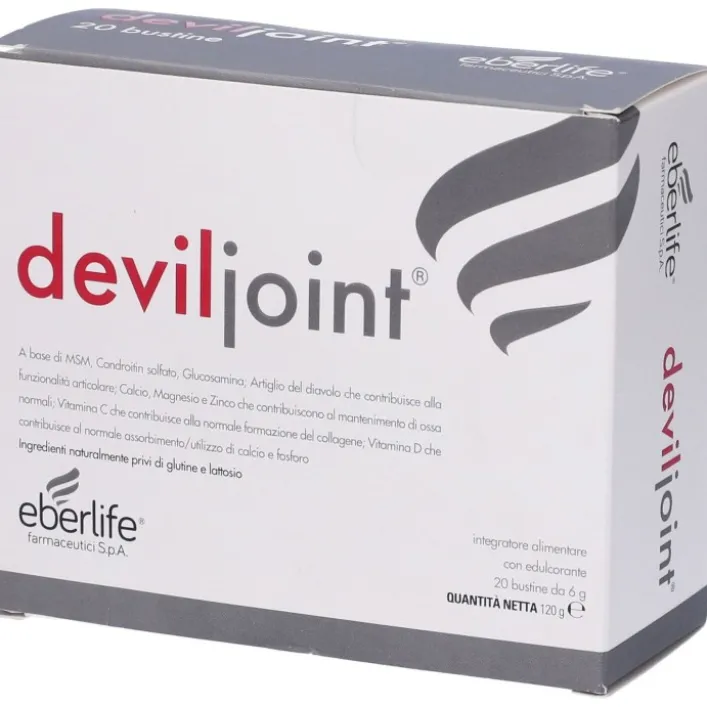 Deviljoint 20 bustine - Integratore Benessere Articolazioni e Ossa
