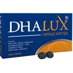 Dhalux 30 Capsule Molli - Integratore Vista