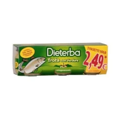 Dieterba Omogeneizzato Trota 3 x 80 grammi