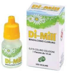Dimill 0,1 mg/ ml Benzalconio Cloruro Collirio Disinfettante 10 ml