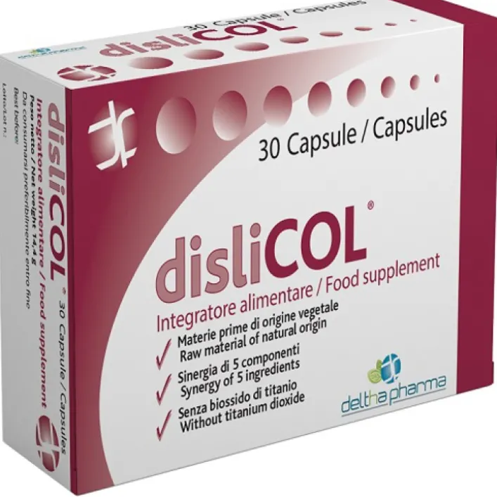 Dislicol 30 Capsule - Integratore Controllo Colesterolo