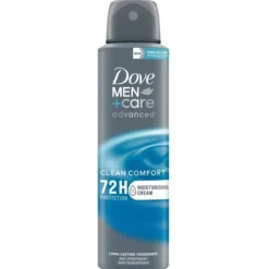 Dove Man Care Deodorante Advanced Clean Spray 72h 150 ml